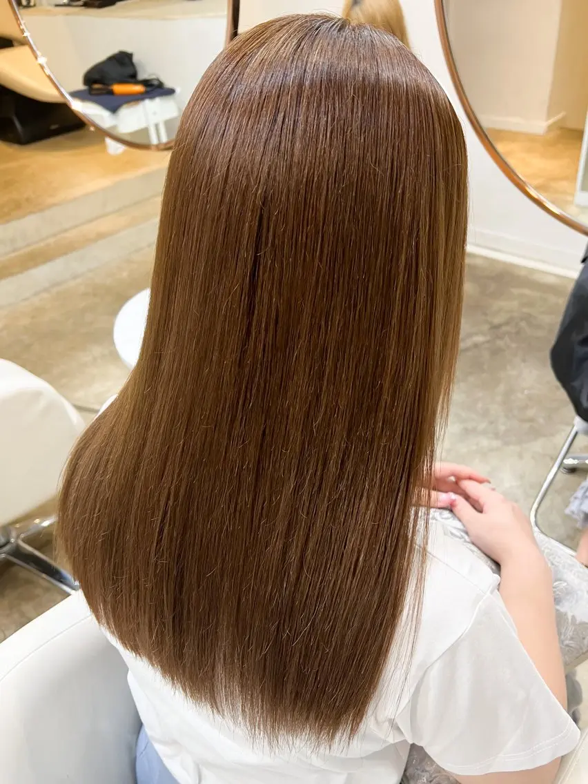 ロング カラー ブリーチ ケアブリーチ ダブルカラー ハイライトカラー イルミナカラー ヘアカラー 美髪コンシェルジュ✨ kyousukeのヘアスタイル