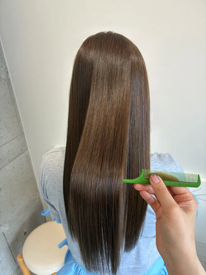 ロング カット ヘアカラー トリートメント newi 天王寺　 masakoのヘアスタイル