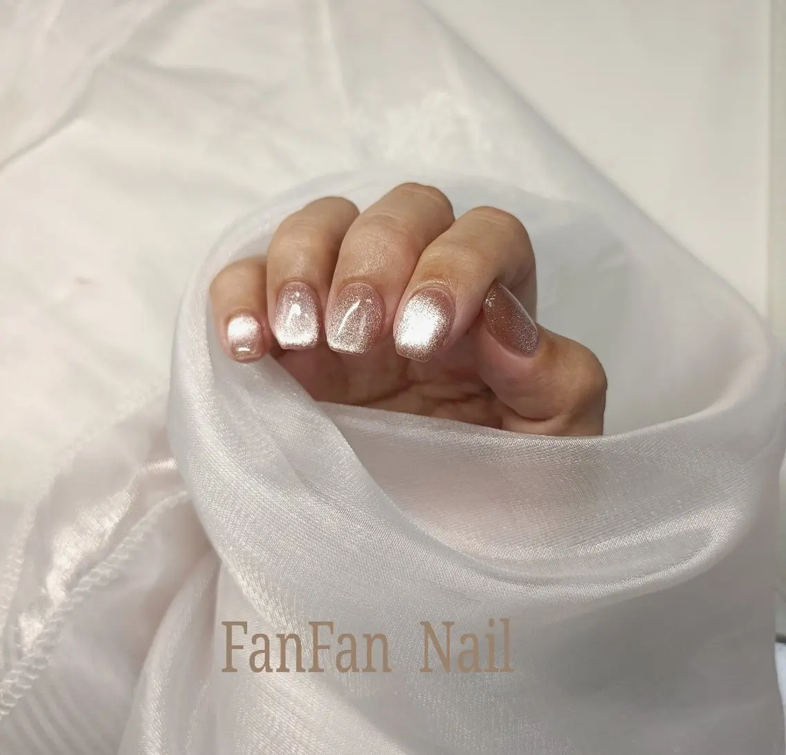 ネイル フラッシュネイル マグネットネイル RUE FANFANNAILのネイルデザイン