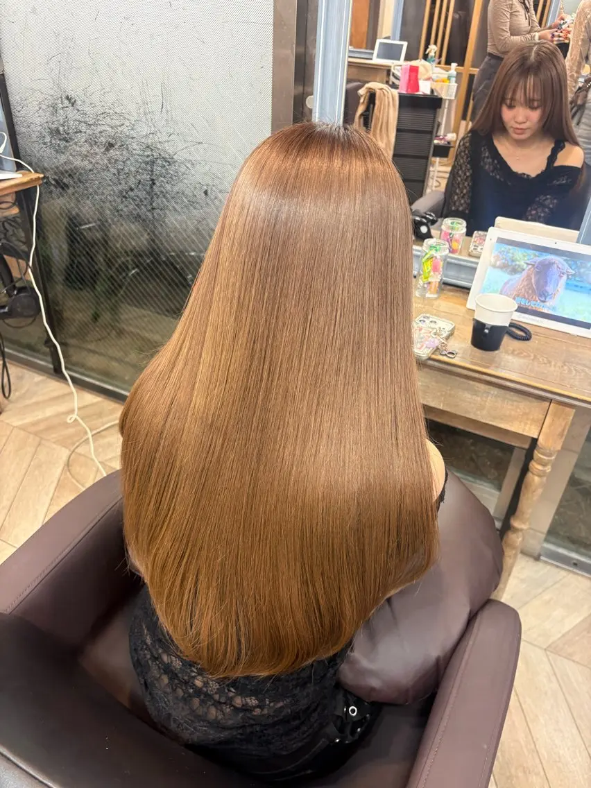 【 今だけお得 】🉐 Aujuaトリートメントでつやつやな美髪へ✨🫧の写真