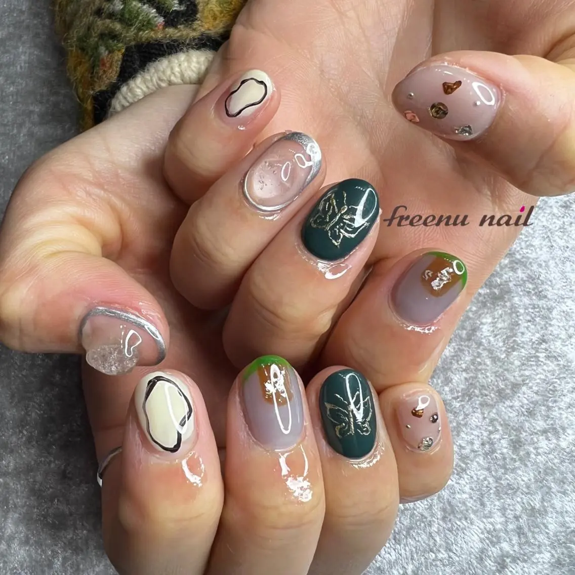 ネイル ハンドネイル freenu nail【24H】のネイルデザイン