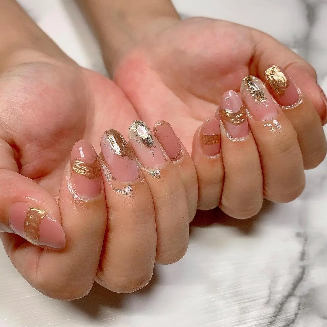 ネイル アートネイル ミラーネイル S Nailのネイルデザイン