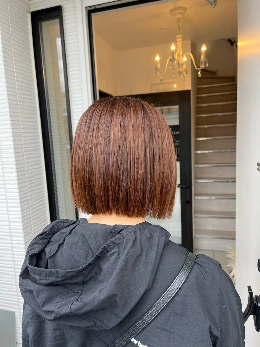 ショート カット ヘアカラー 山中 真紫のヘアスタイル