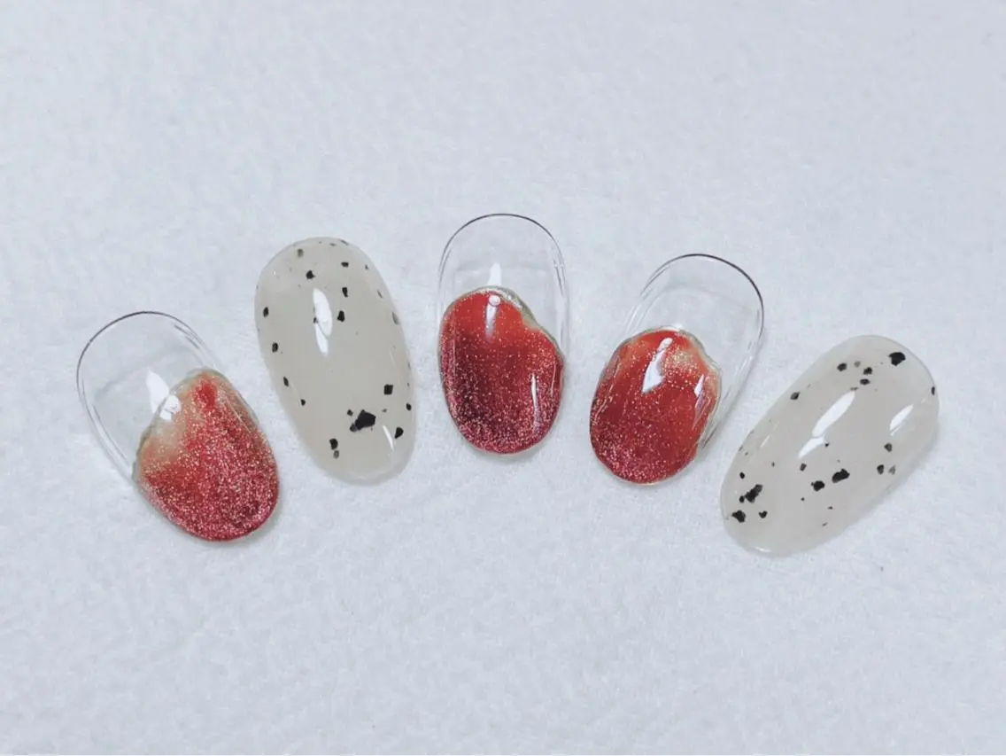 ネイル lucky nail 歌舞伎町のネイルデザイン
