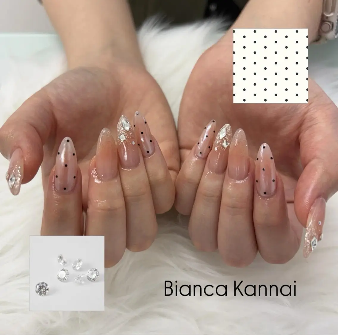 ネイル Bianca関内 USUI🐢のネイルデザイン