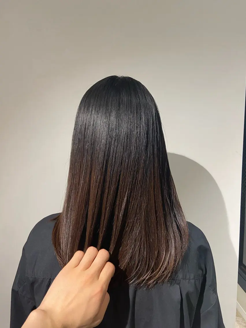 ロング トリートメント 𝐻𝑌𝑂 🐆のヘアスタイル