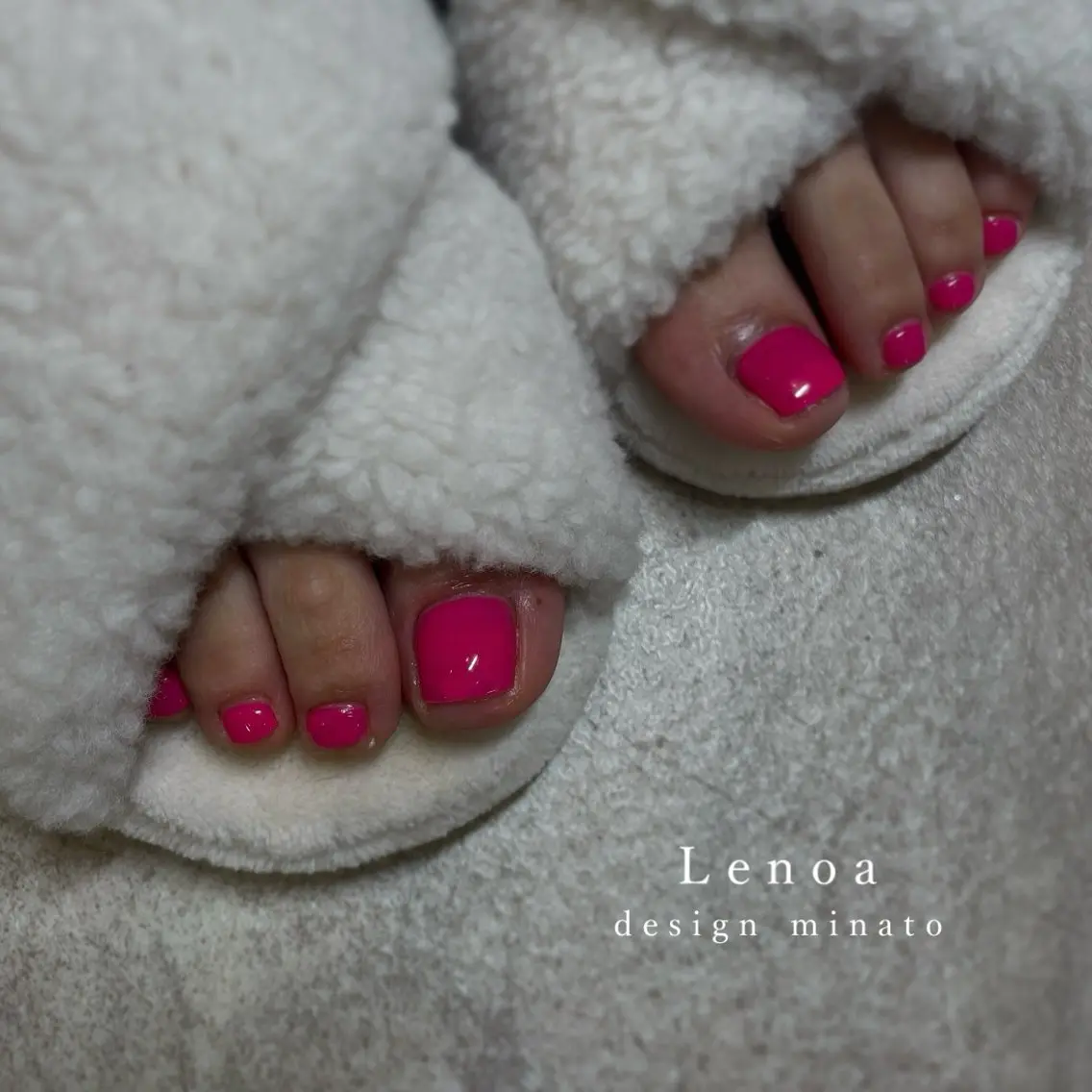 ネイル フットネイル Lenoa minatoのネイルデザイン
