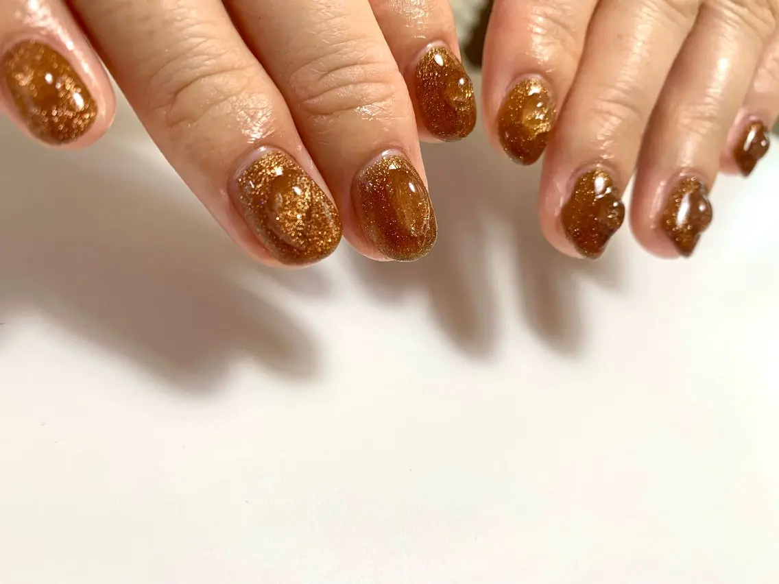 ネイル フラッシュネイル マグネットネイル is..nail 🌷sonokoのネイルデザイン