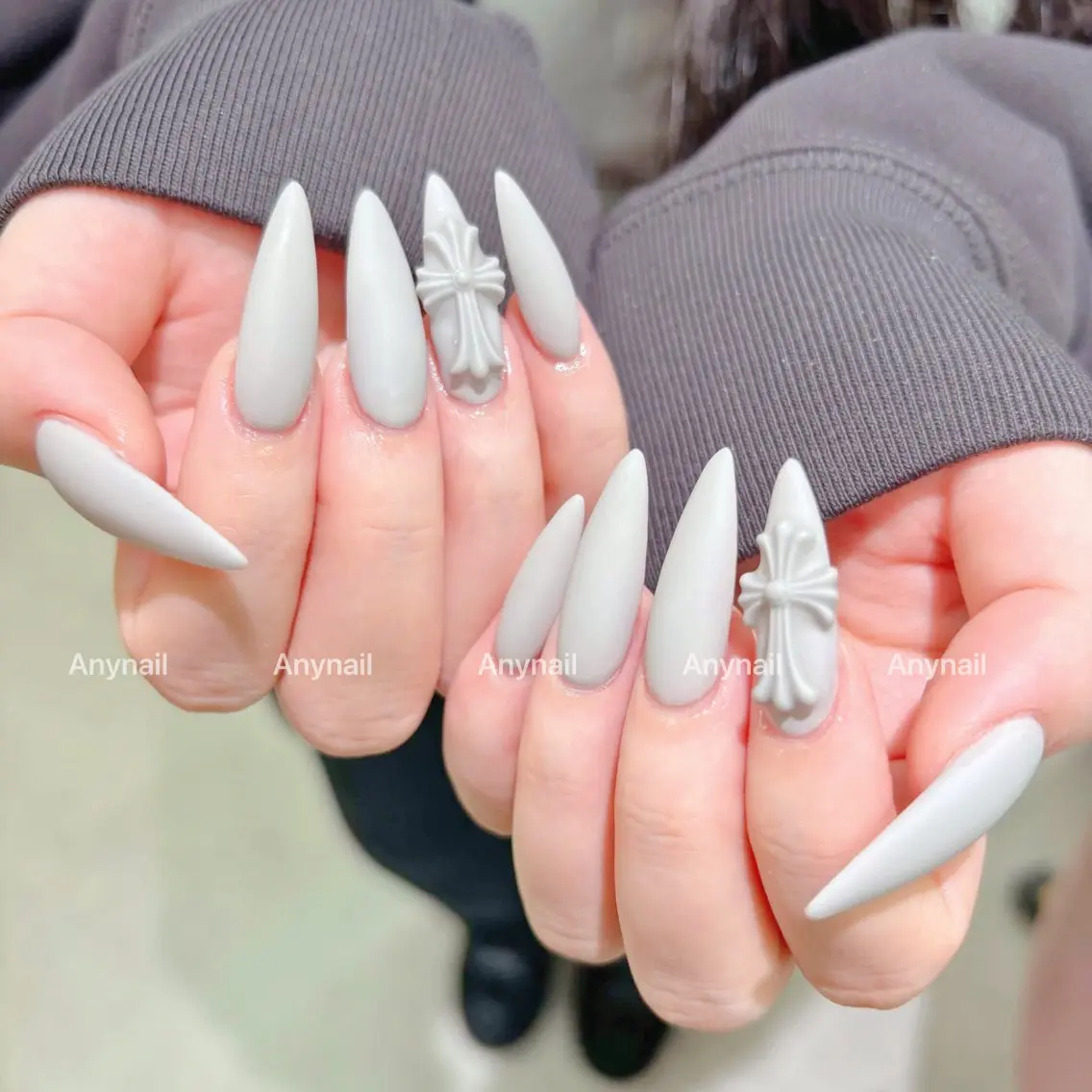 ネイル ジェルネイル 韓国ネイル ラメ(グリッター) ラメグラデーション マグネットネイル ハンドネイル Any nail新大久保店のネイルデザイン