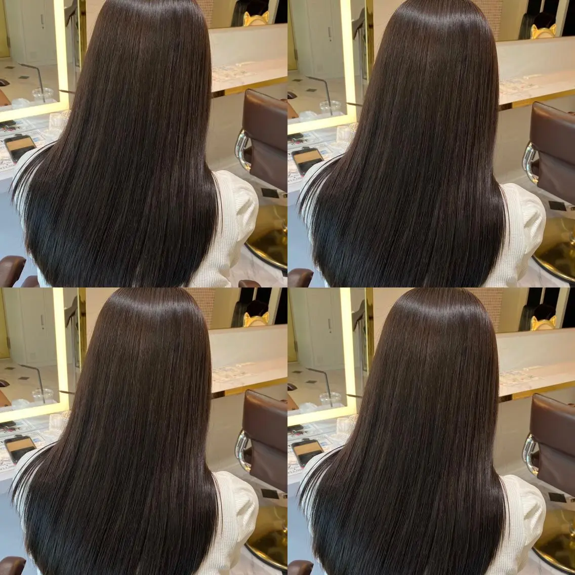 セミロング カラー ヘアアレンジ 髪質改善 ヘアカラー トリートメント 梅田中崎町髪質改善 /オキヒロト/エコルのヘアスタイル