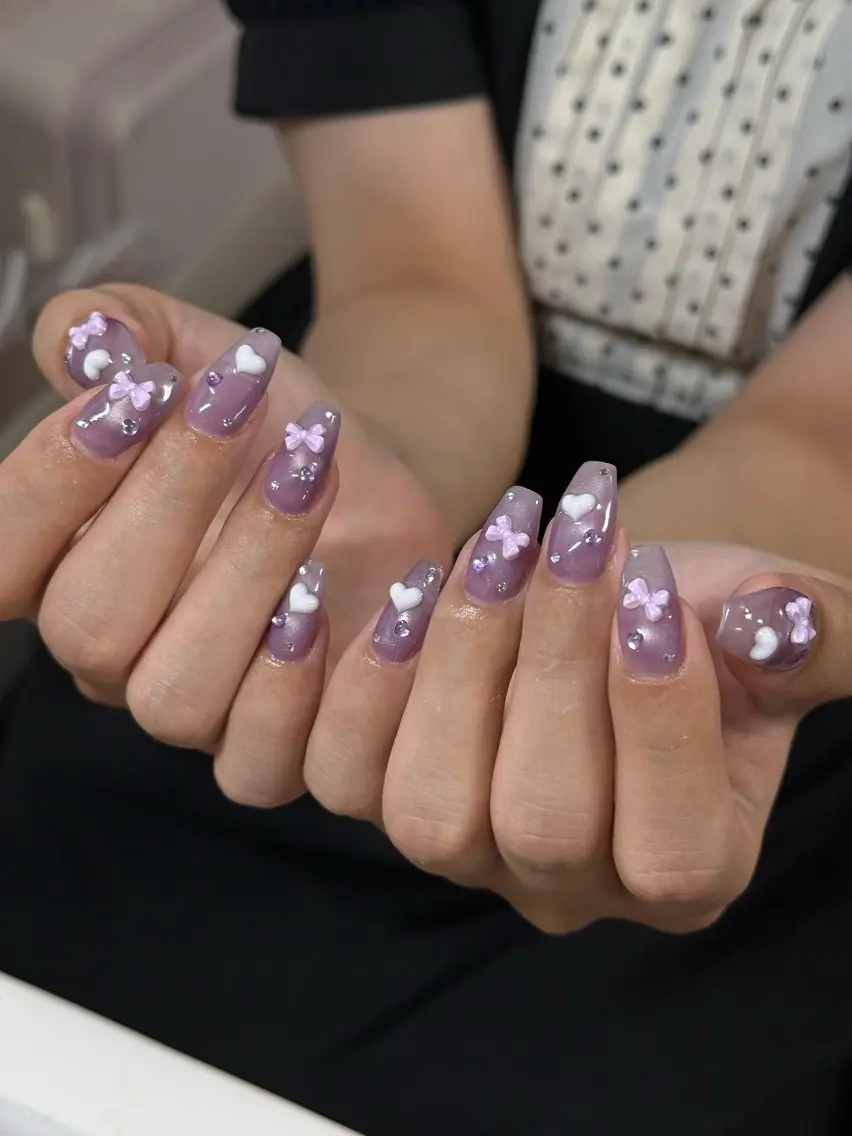 ネイル ハンドネイル mii 🦋 【梅田・中崎町】のネイルデザイン