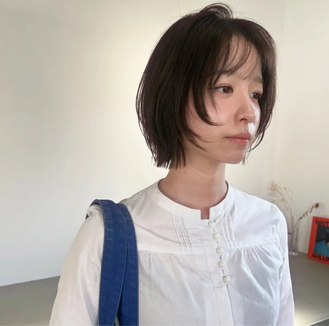 ショート カラー ヘアアレンジ ボブ レイヤーカット カット ヘアカラー トリートメント ヘッドスパ 🎀suzuna 透明感colorのヘアスタイル