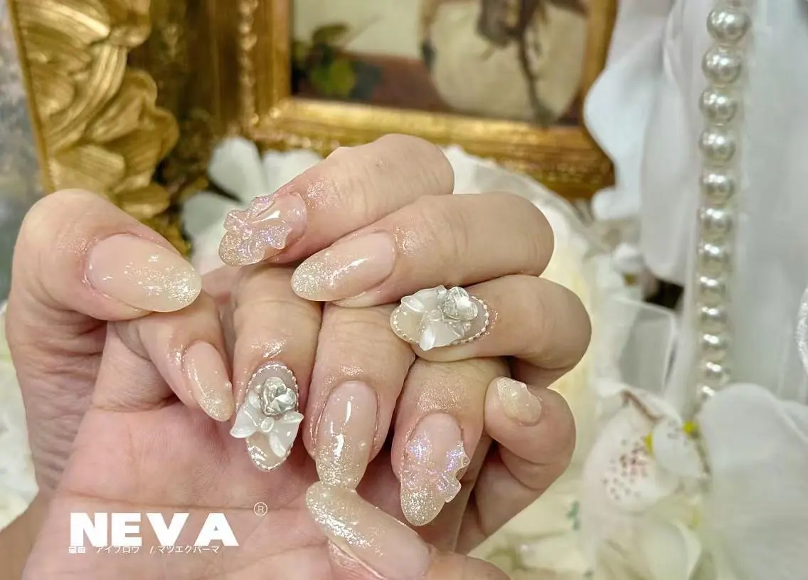 ネイル ハンドネイル ハンドケア 🤍蒲田NEVA ネイル&パーマ🪽のネイルデザイン