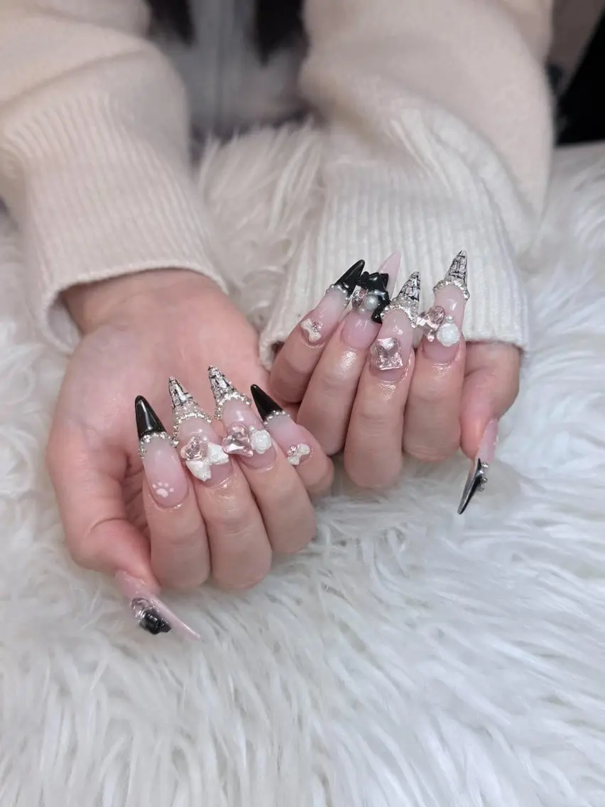 ネイル ハンドネイル ANH NAIL ゴテゴテ専門店💎のネイルデザイン