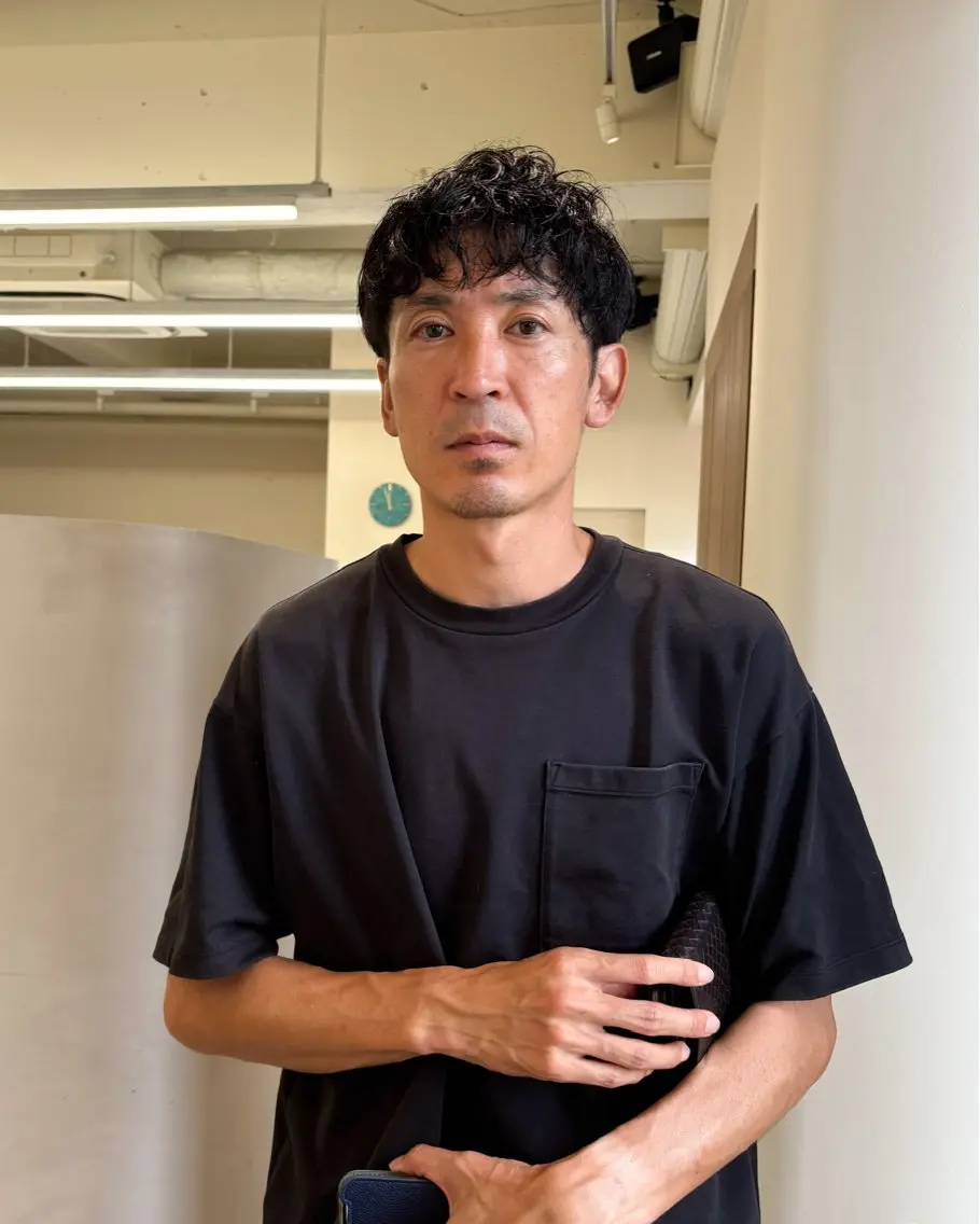 ショート カラー パーマ メンズ くせ毛 カット パーマ 【似合わせカット】 谷口海斗のヘアスタイル
