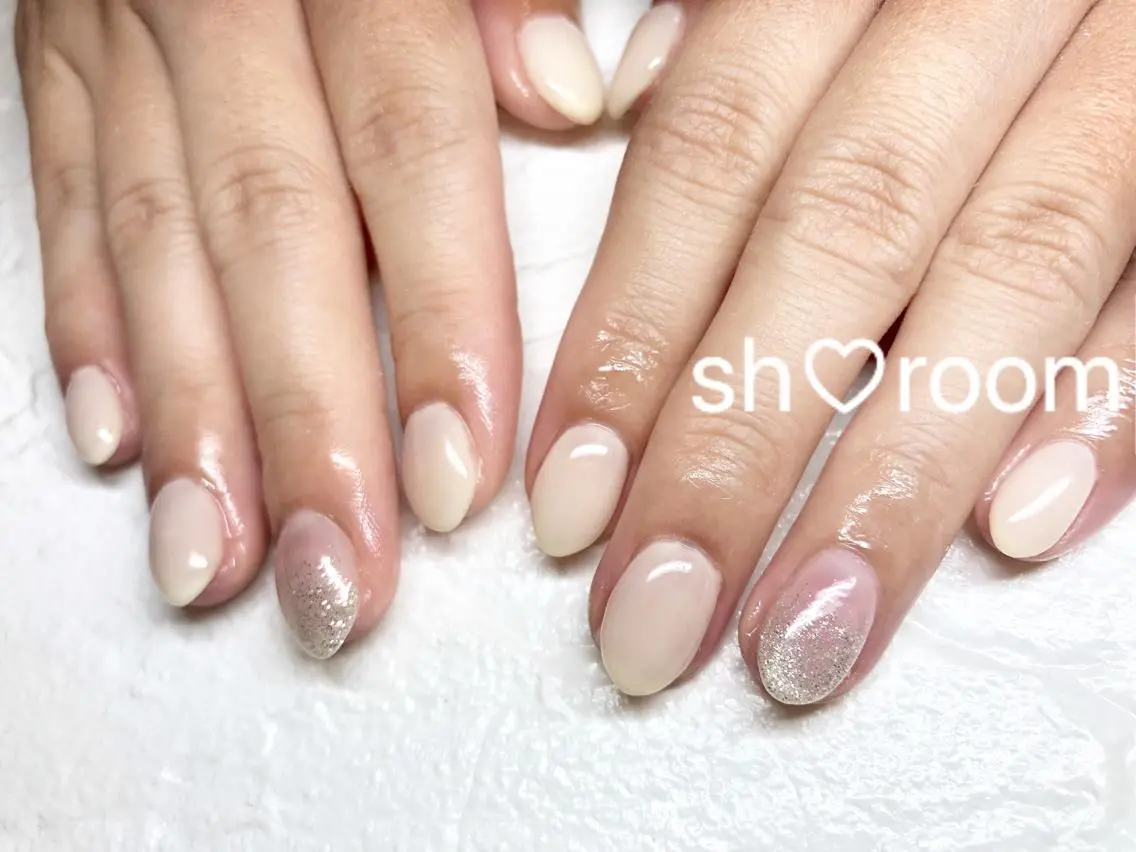 ネイル アートネイル フットネイル フレンチネイル グラデーション キラキラネイル Nail salon Ruuのネイルデザイン
