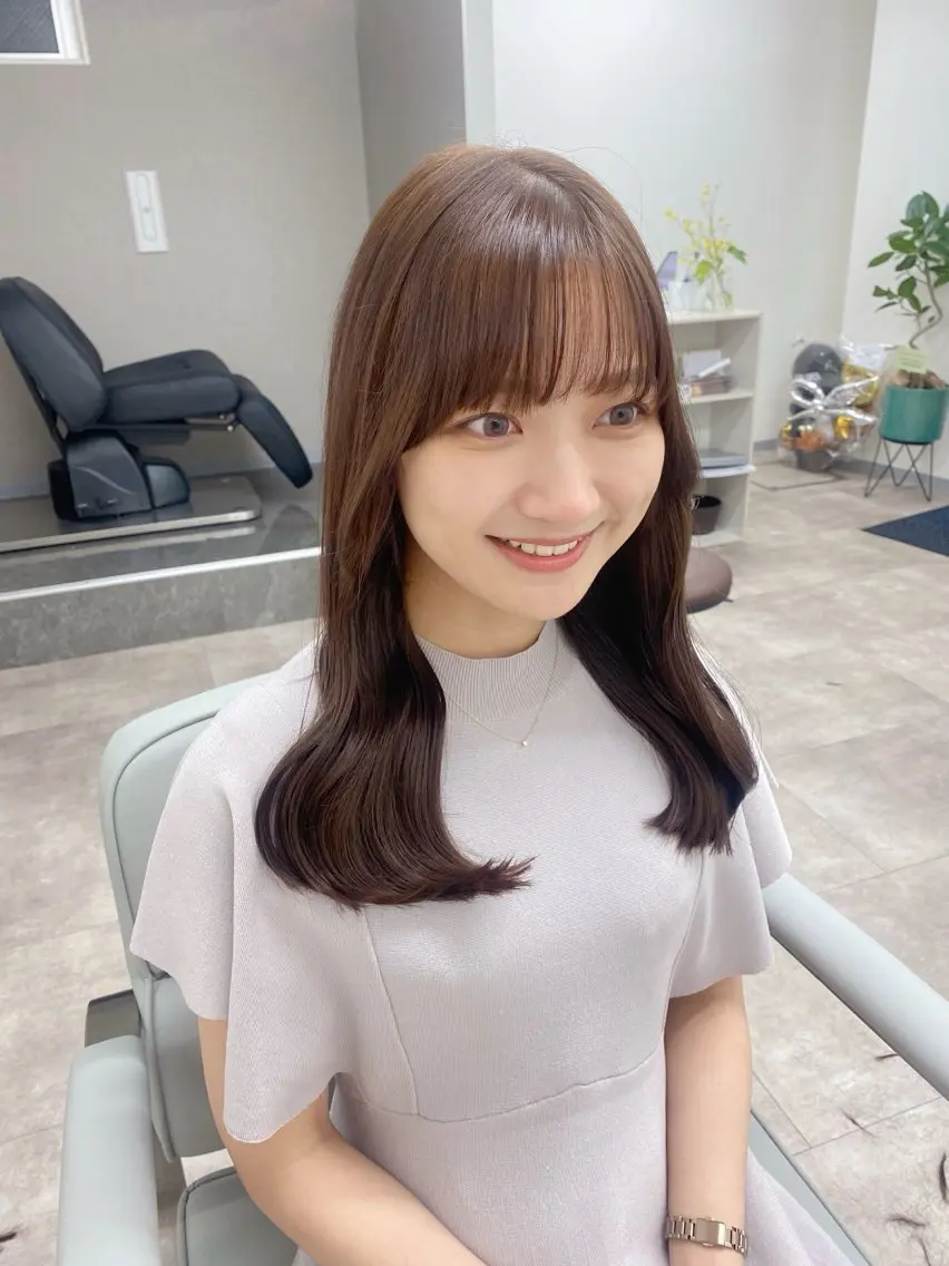 【minimo特別価格🌹】うる艶ワンカラー+1step treatment❤︎の写真