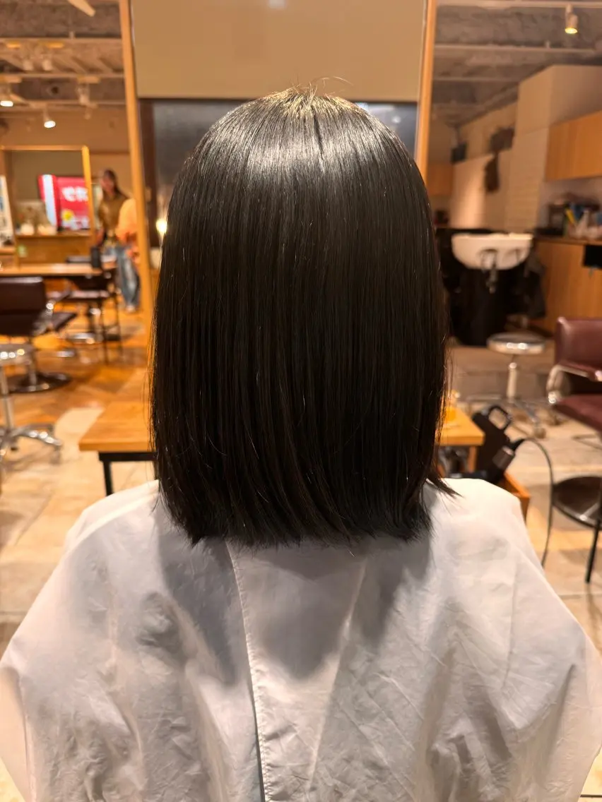 ミディアム 縮毛矯正 ショート/カラー特化 Ruiのヘアスタイル
