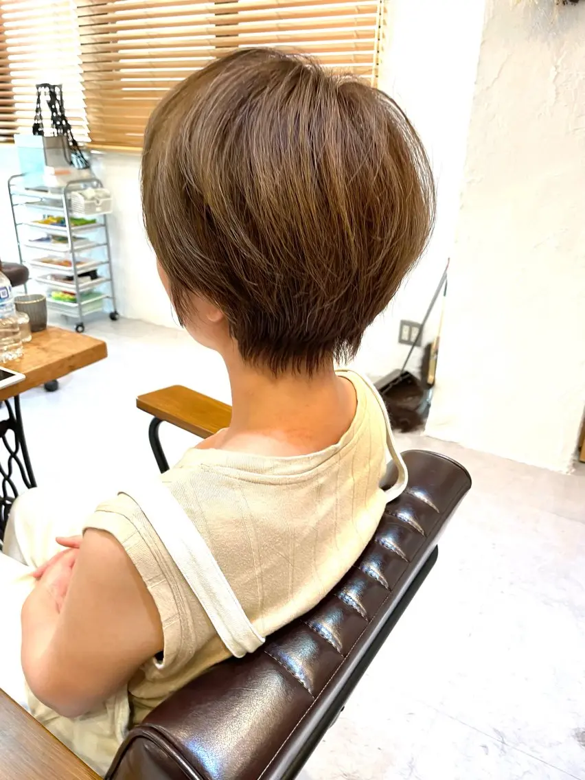 ショート 應後 健一のヘアスタイル