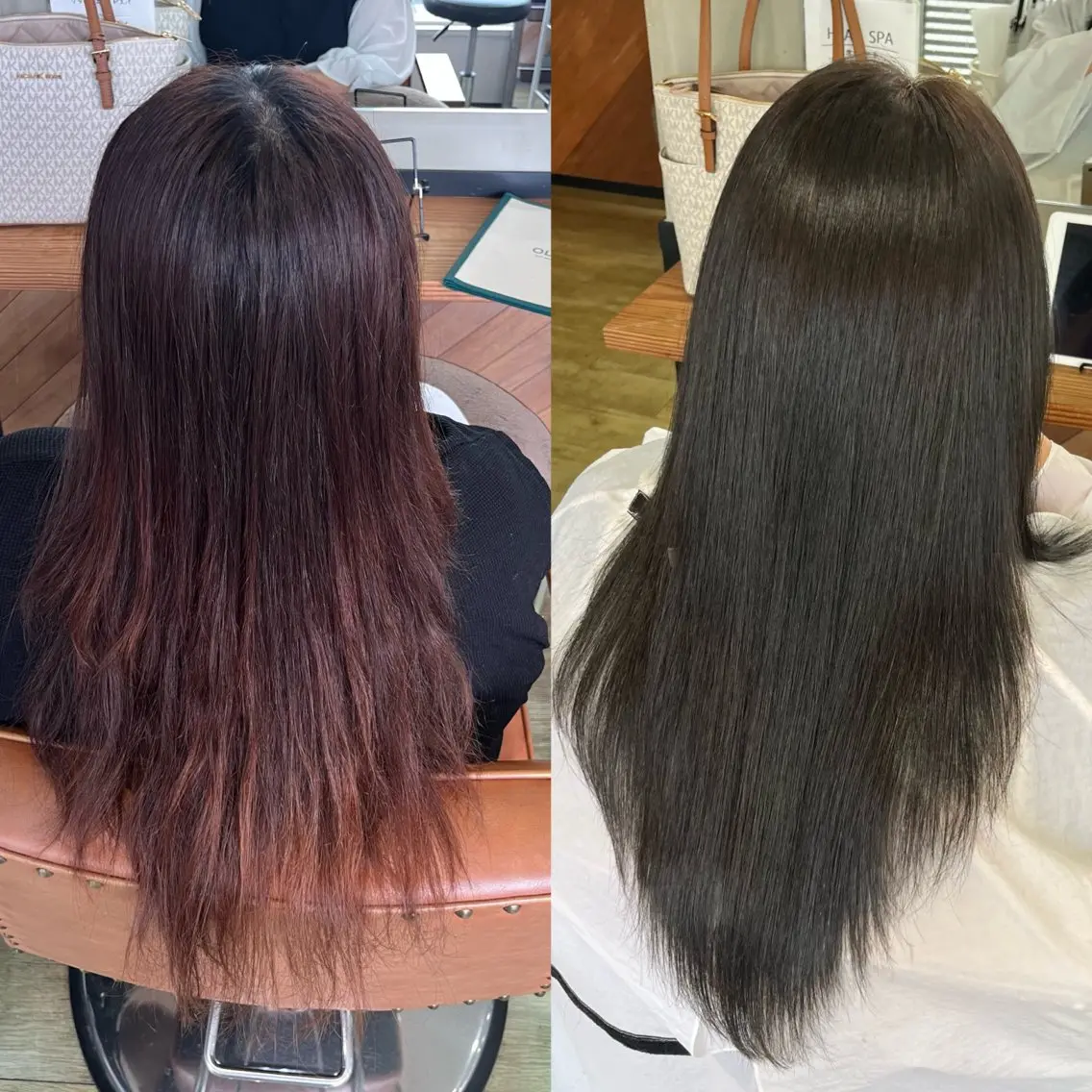 カラー 透明感カラー グレージュ オリーブグレージュ オリーブグレー 水口 青俐のヘアスタイル
