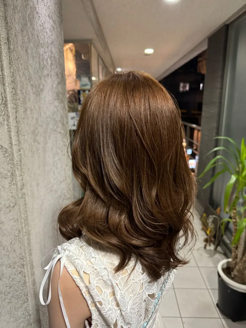 カラー カット ヘアカラー 椎葉 祐也のヘアスタイル