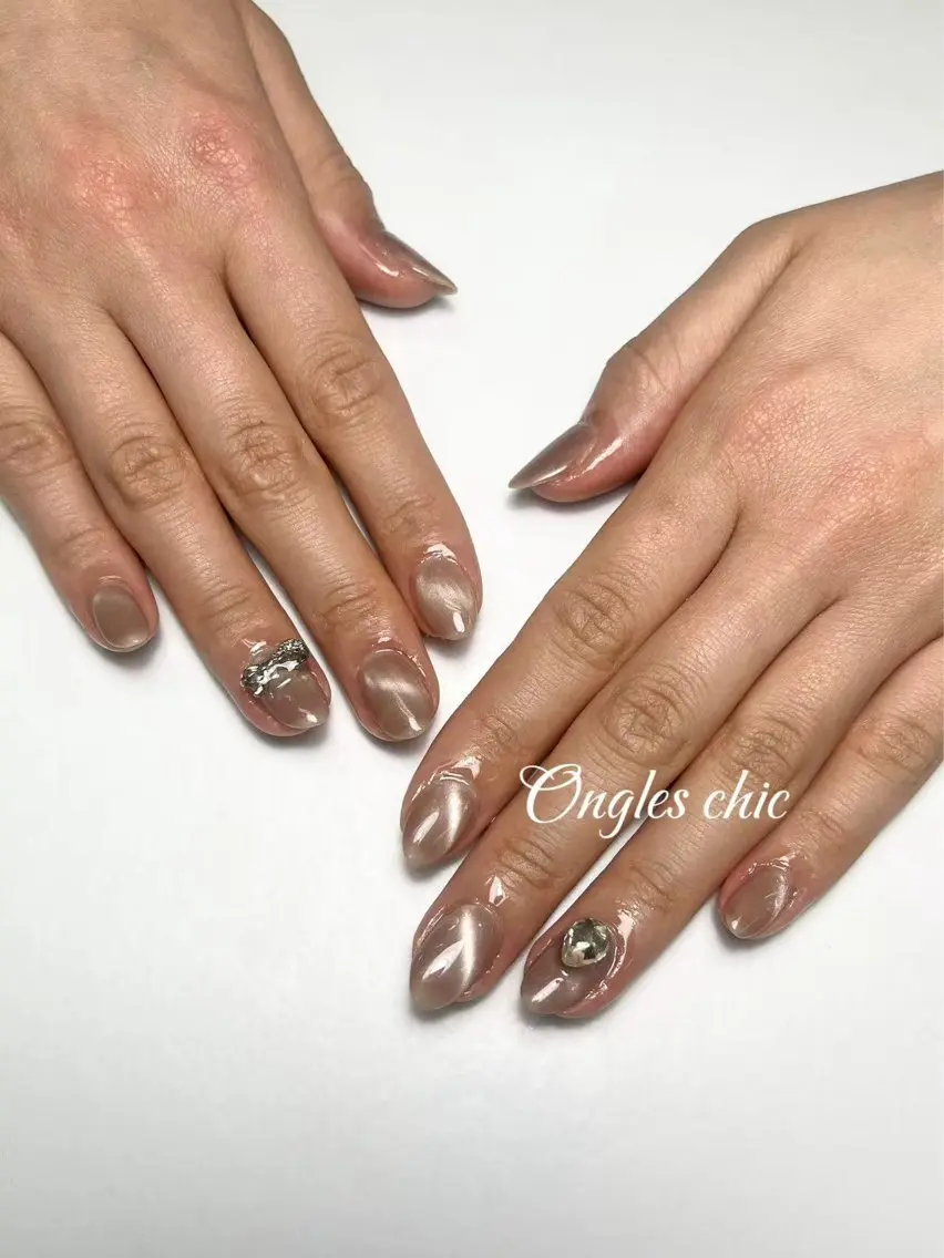 ネイル ハンドネイル ongles chicのネイルデザイン