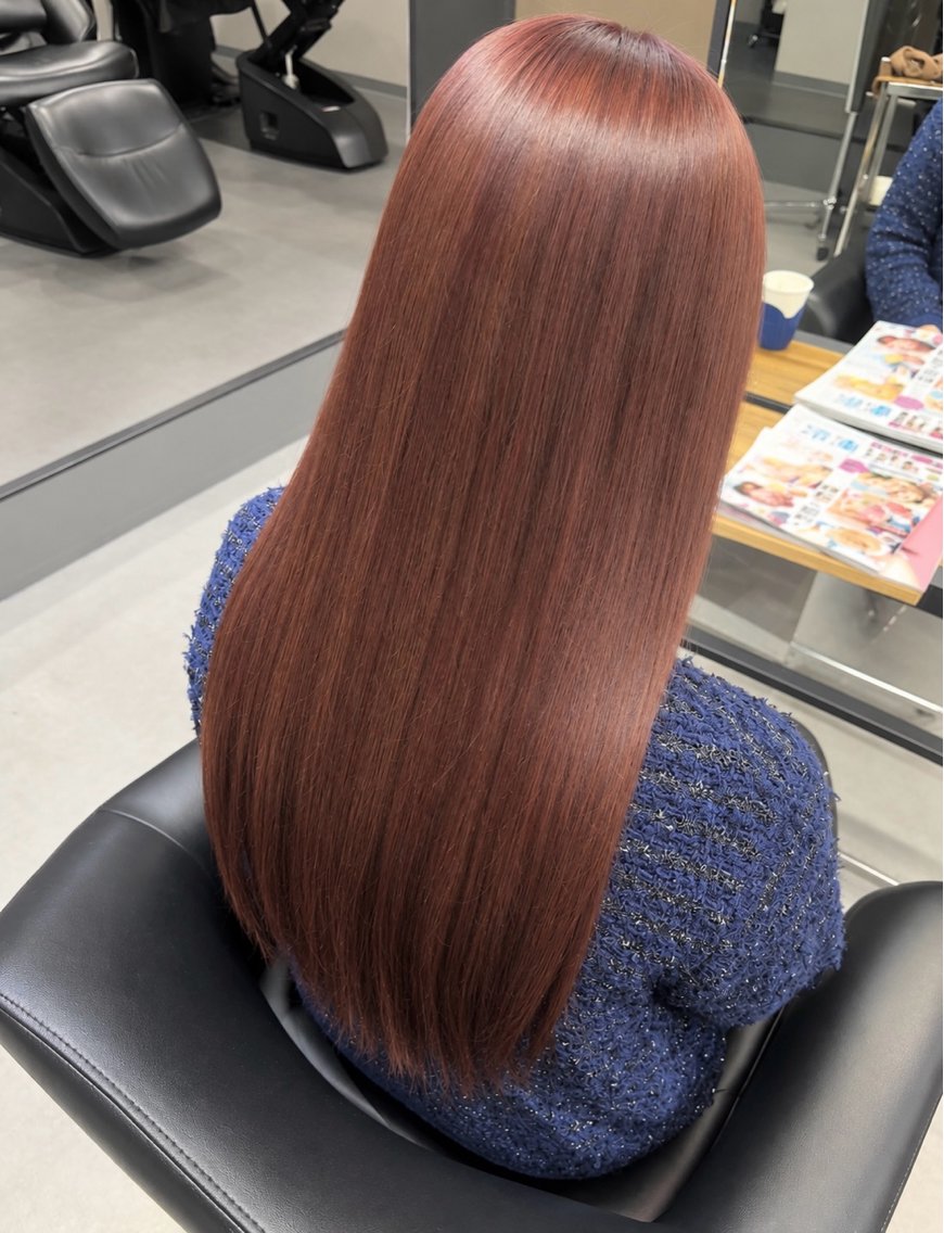 ロング ロング メノン ナナのヘアスタイル