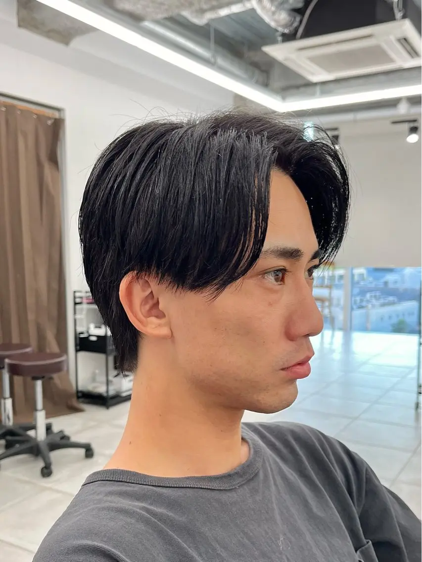 ショート パーマ メンズ 🏆メンズヘア特化 🥇代表りんぺーのヘアスタイル