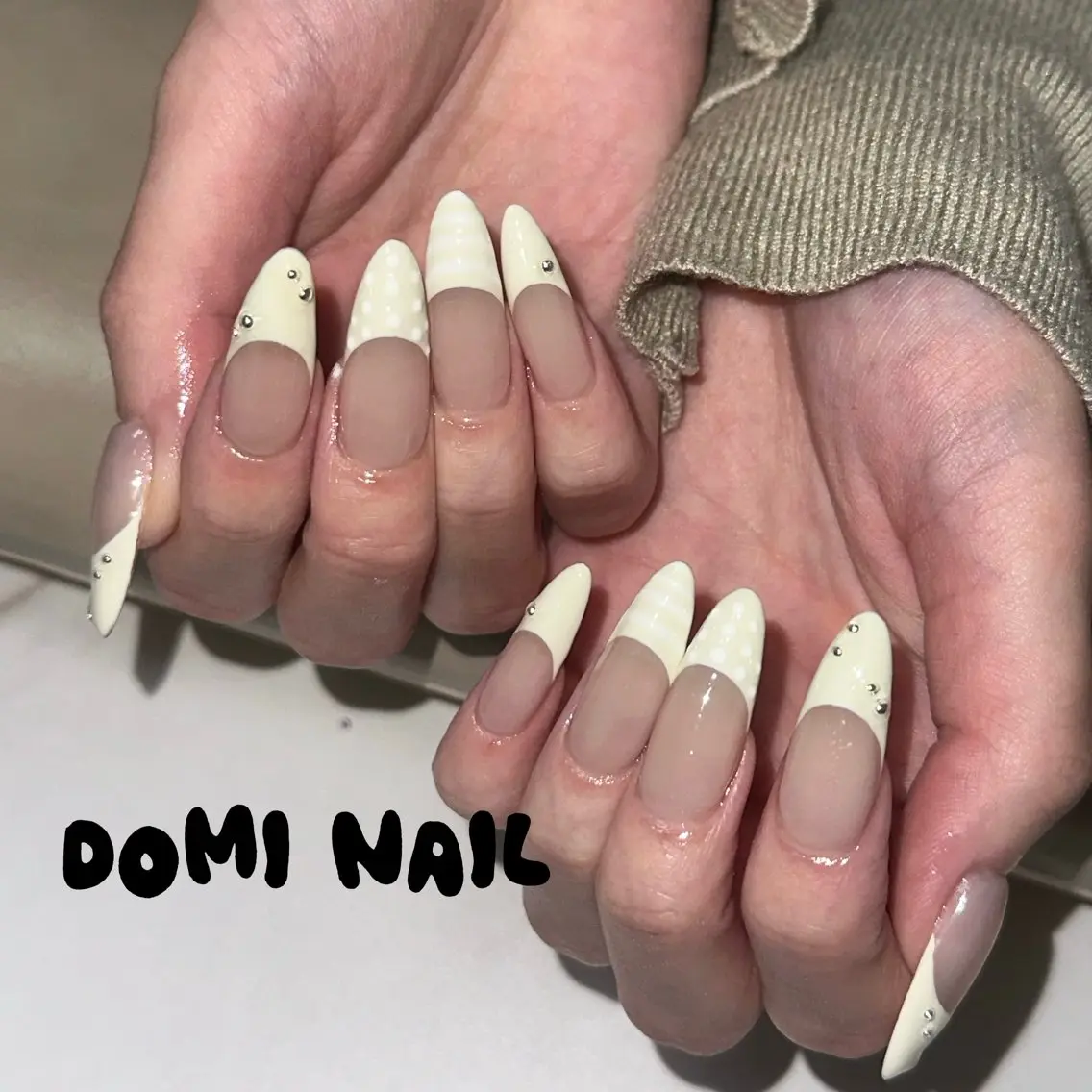 ネイル 持ち込み ネイルチップ ハンドネイル Domi Nail Salonのネイルデザイン