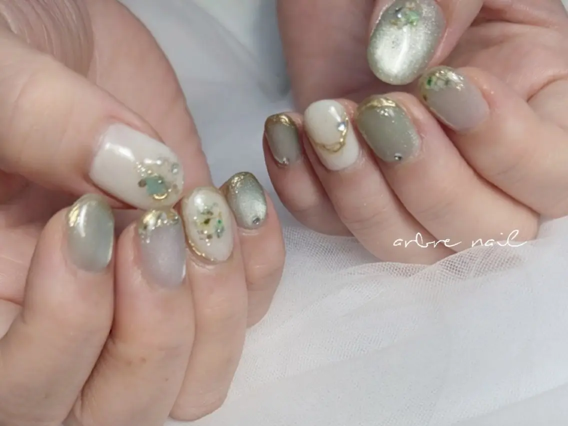 ネイル ✯.。 arbre nail 。✯.のネイルデザイン