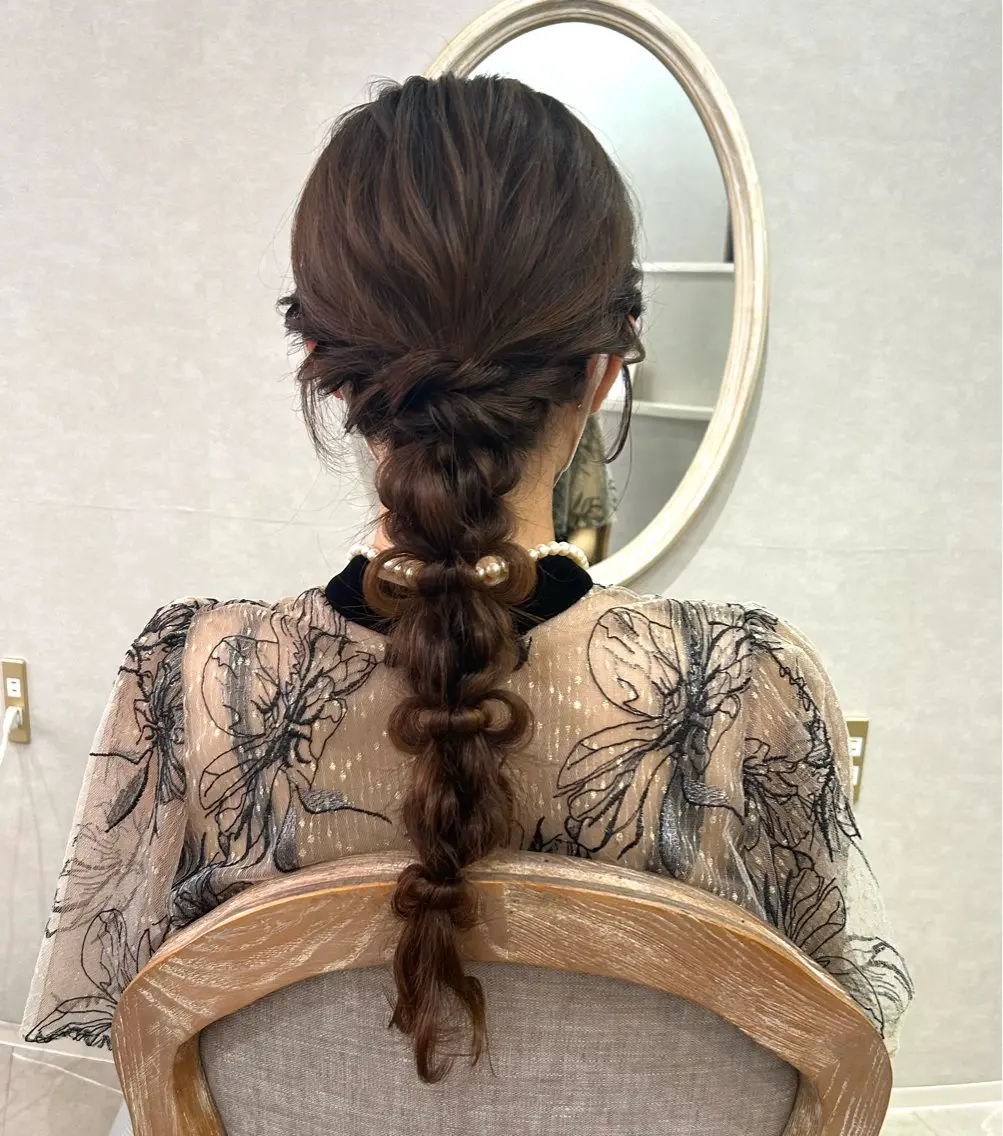 ロング ヘアアレンジ 💠 AYAKA💠のヘアスタイル