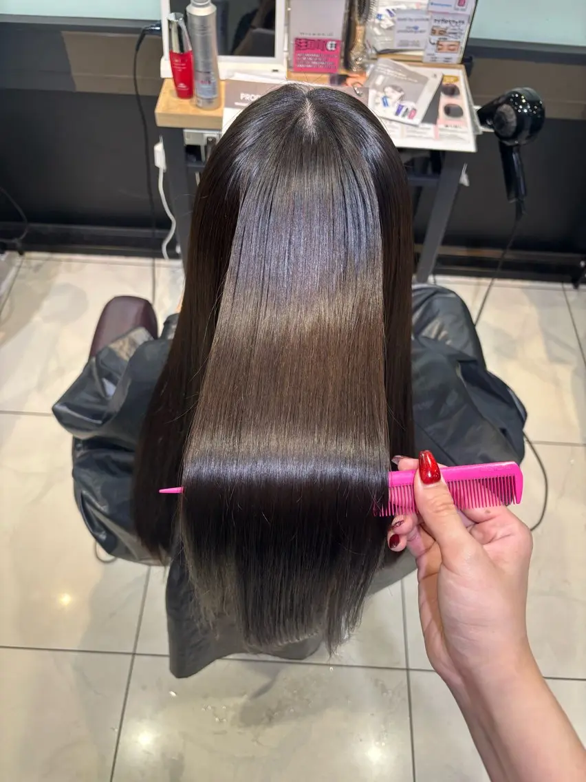 ロング カラー ヘアカラー トリートメント 透明感ダブルカラー/ レイヤー💕miyuのヘアスタイル