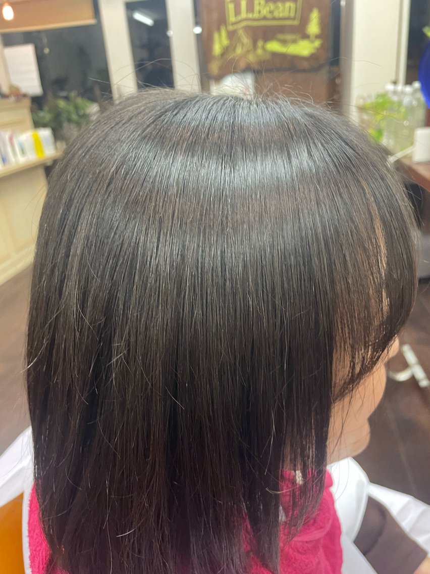 ミディアム パーマ 桧山 真のヘアスタイル