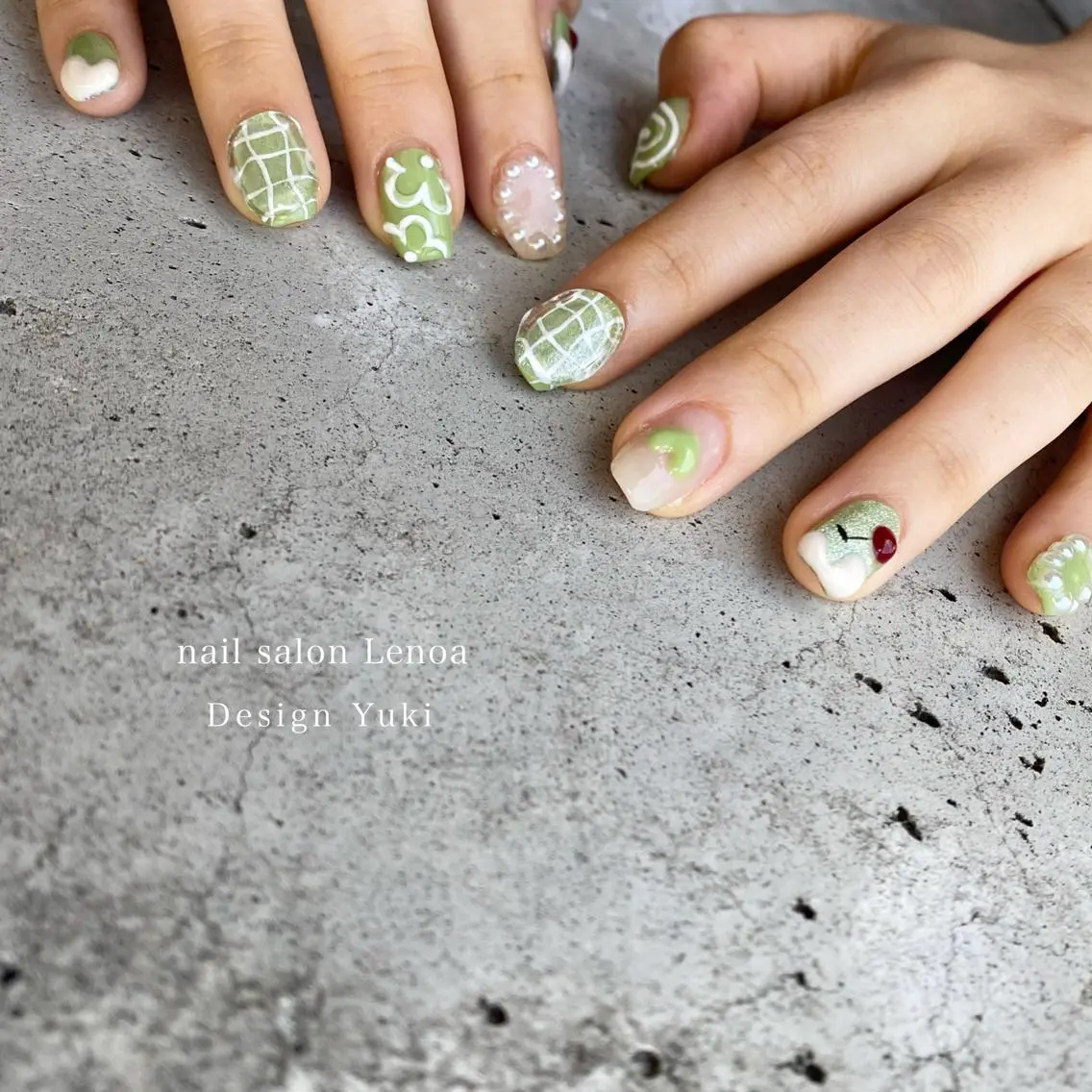 ネイル ハンドネイル Tielu Yukiのネイルデザイン