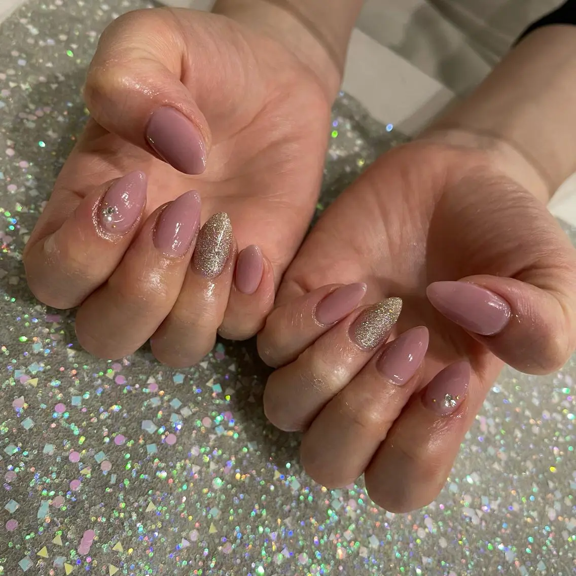 ネイル シンプルネイル Wish Nail 恒川のネイルデザイン