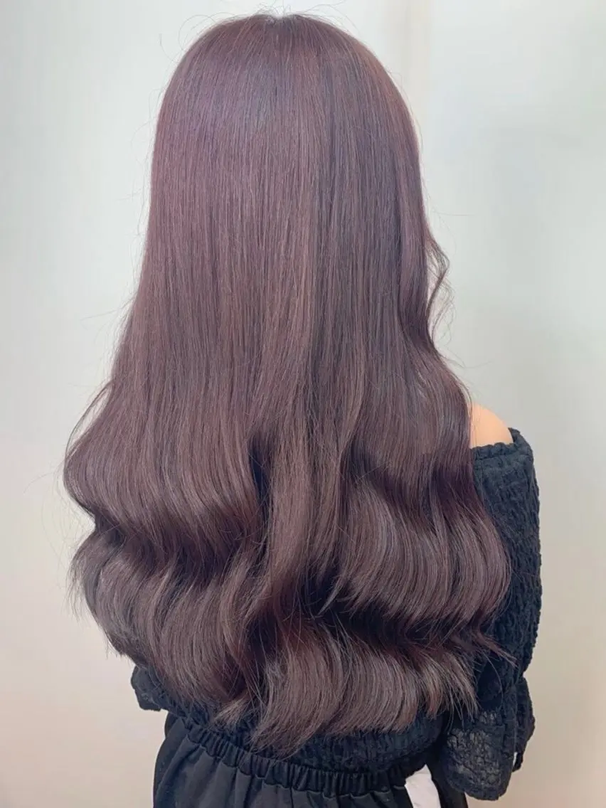 【ミニモ学割24歳✨】ブリーチ無し暖色カラー💘+カット✂️+ケアトリートメント🔮¥14300→¥880の写真