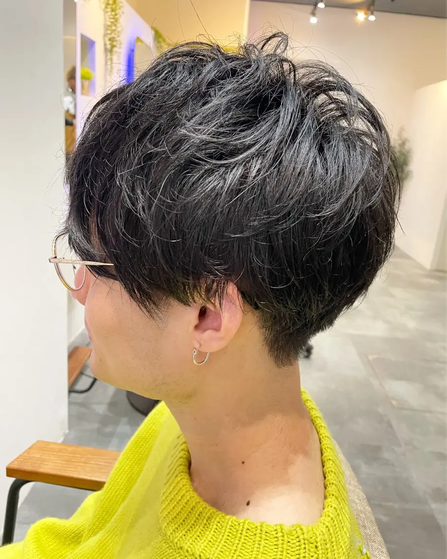 【平日ご新規様限定】メンズカット＆パーマ　￥9000→6900の写真