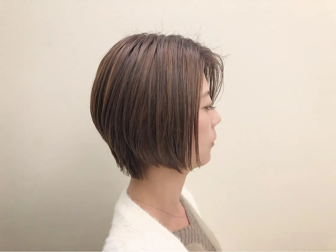 ショート カラー グラデーションカラー ハイライトカラー ハイライト ショートヘア カット 神崎 拓人のヘアスタイル