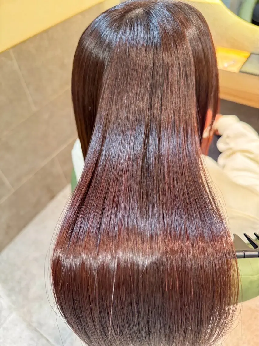 ロング 髪質改善 biscohair 髪にドラマを。のヘアスタイル