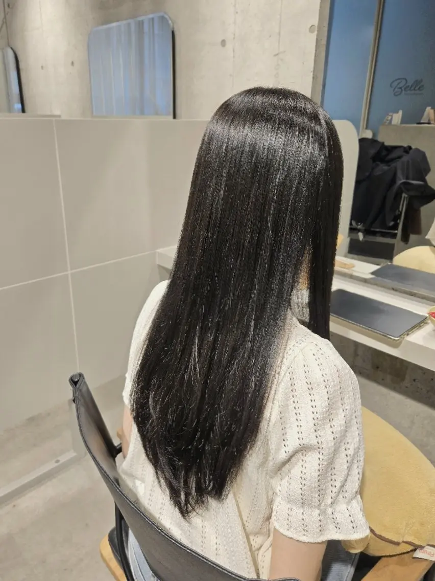 カラー ベージュカラー オリーブベージュ ヘアカラー SHOKO /Belleのヘアスタイル