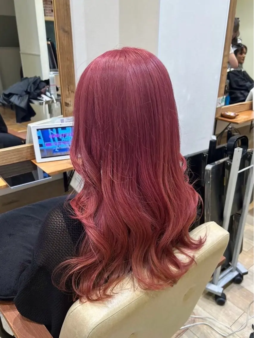 ロング カラー 暖色/ダブルカラー 💜 Sena 🫧のヘアスタイル