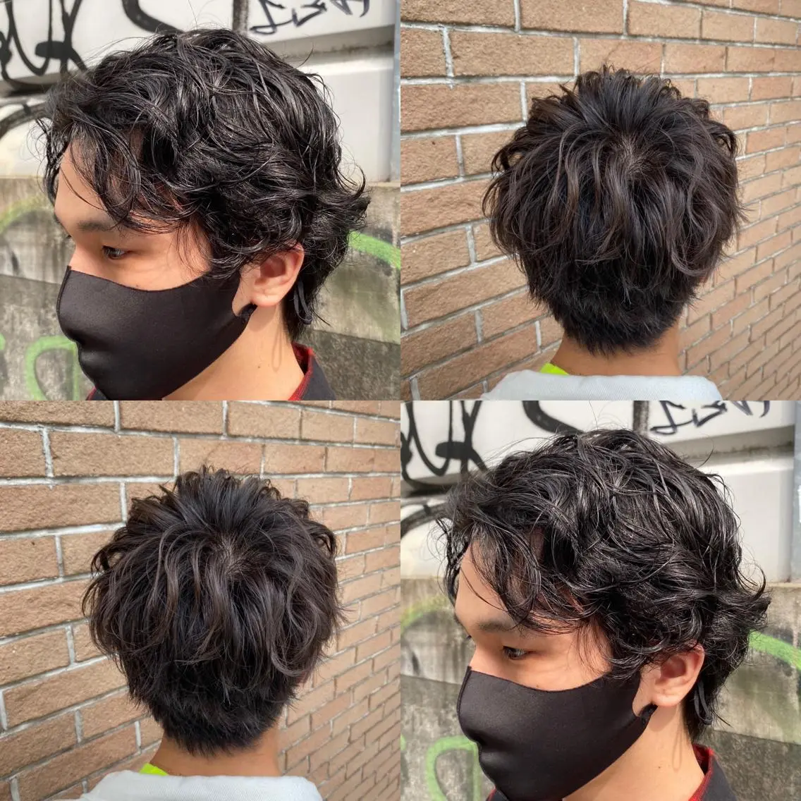 カラー パーマ メンズブリーチカラー /パーマ ごーた立川のヘアスタイル