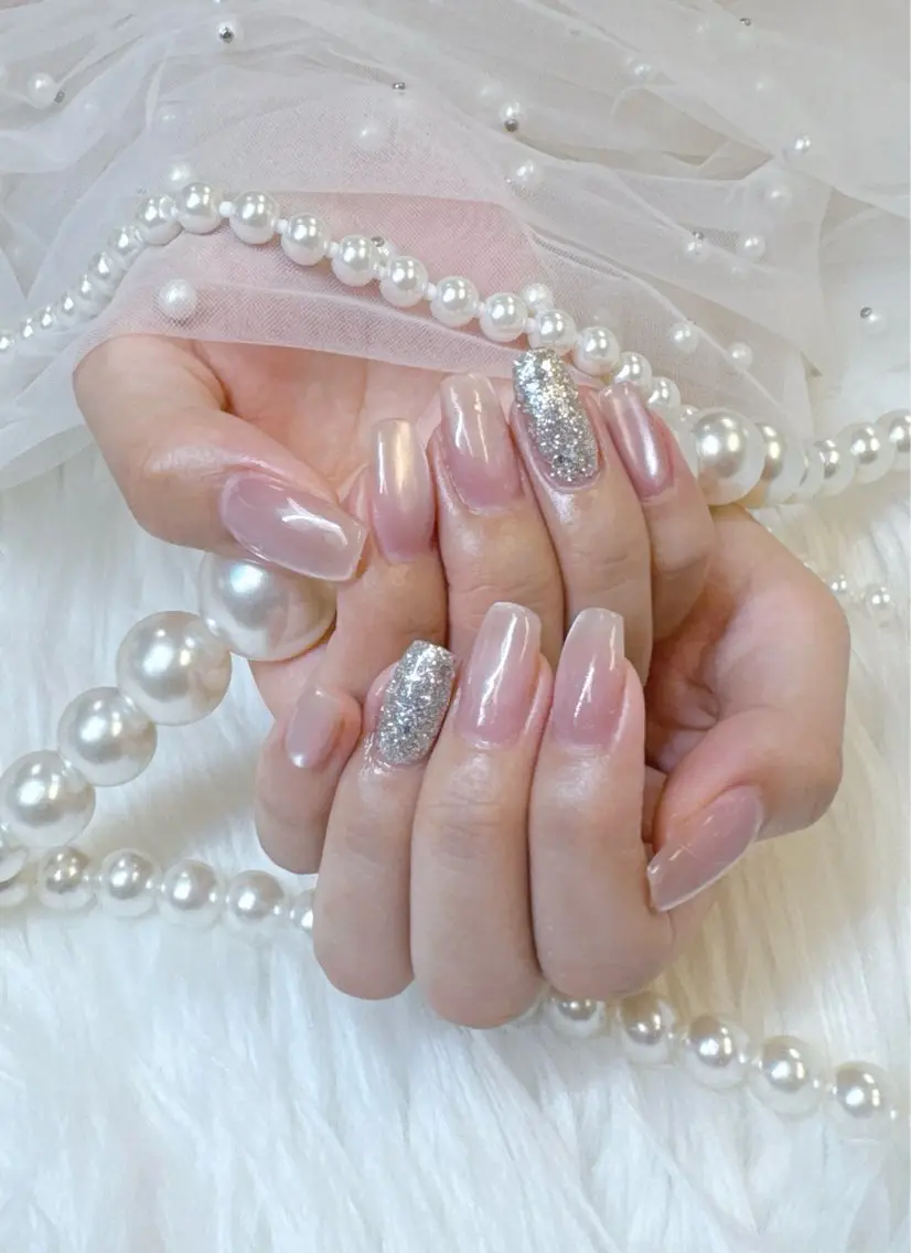 ネイル アートネイル べっ甲ネイル ボルドー ドット フットネイル ハンドネイル Queeens nailのネイルデザイン
