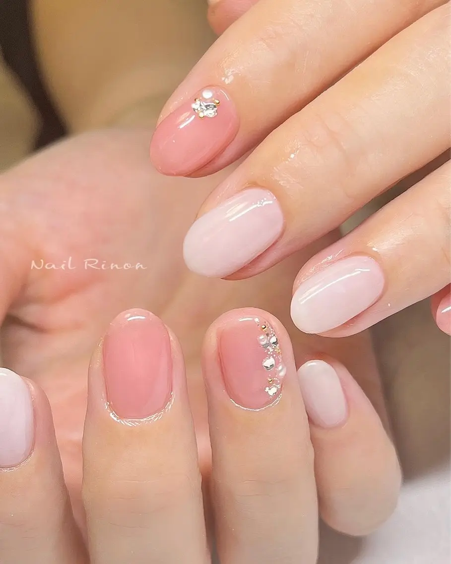 ネイル シンプルネイル ハンドネイル Nail Rinonのネイルデザイン