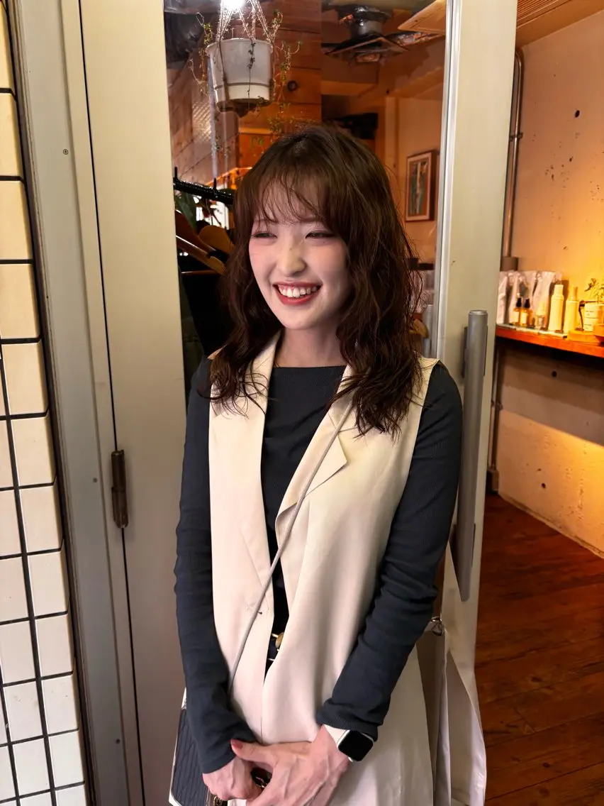 ロング パーマ カット パーマ kaito パーマ募集！🔵のヘアスタイル