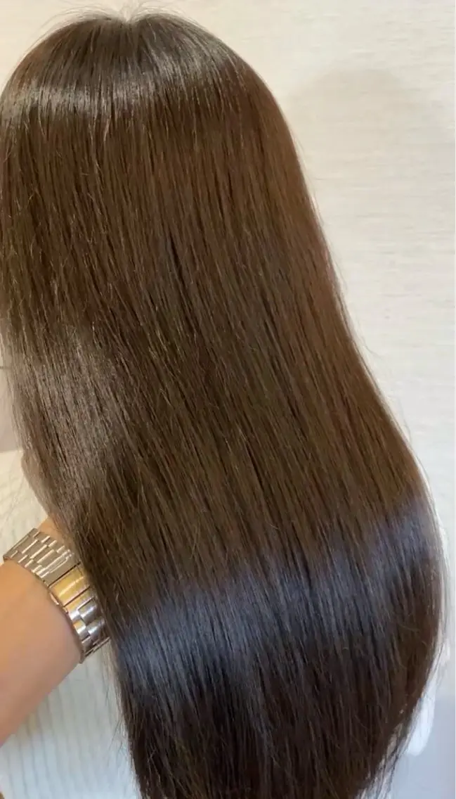 ロング カラー 坂本 裕樹のヘアスタイル