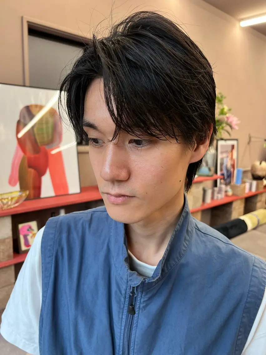 ショート メンズ カット Yuto /レイヤー、ウルフのヘアスタイル