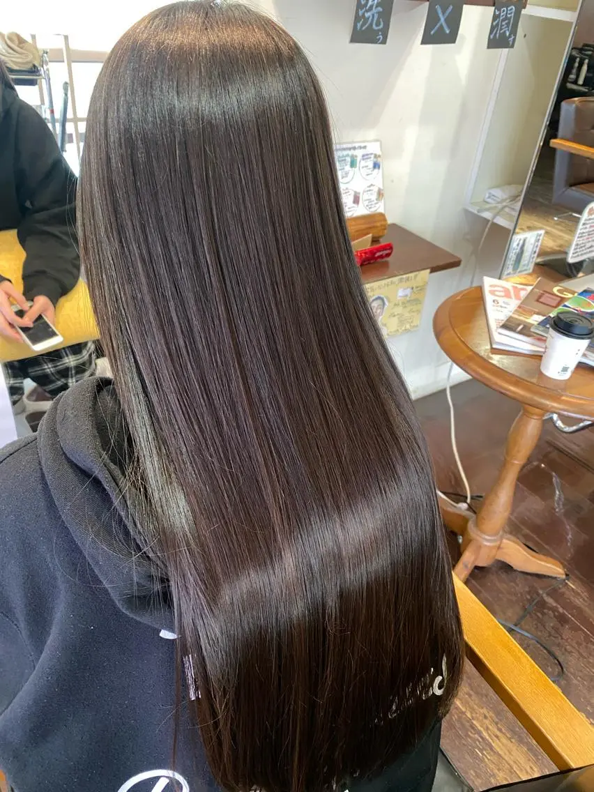 【超高濃度水素ケア✨️】水素カラー＋トリートメントの写真