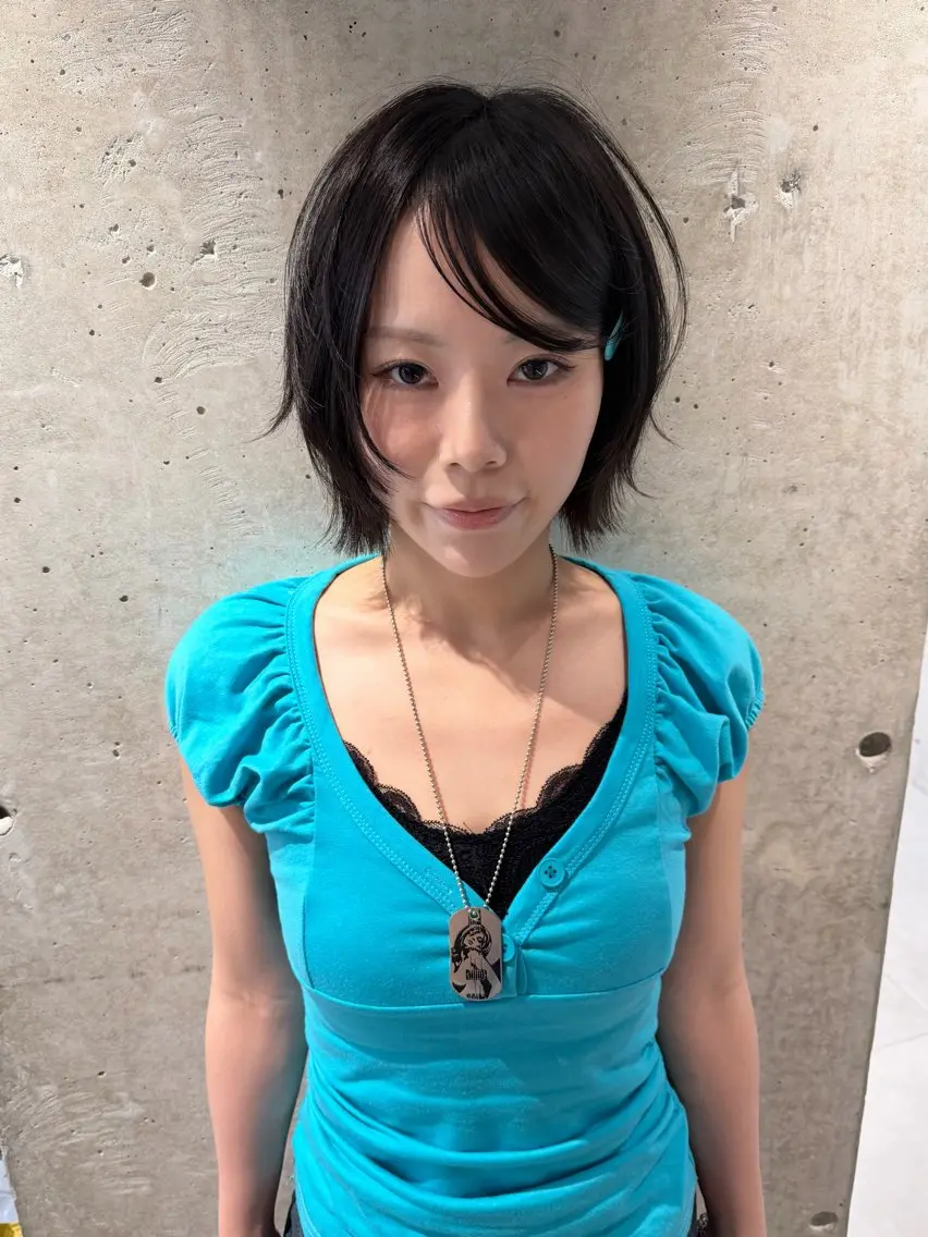 ショート カラー カット ヘアカラー MIES amane(アマネ)のヘアスタイル
