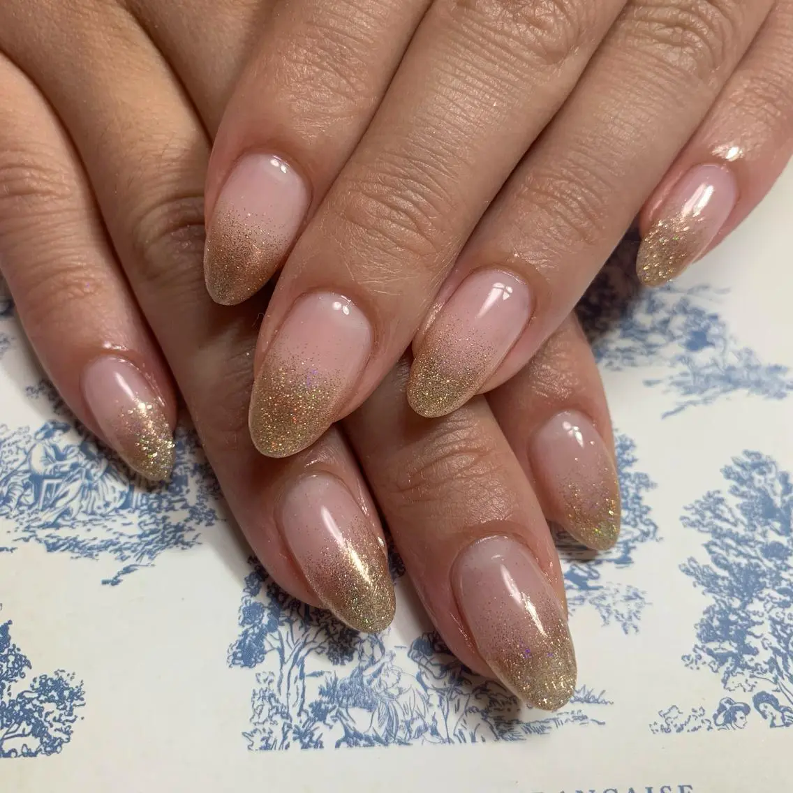 ネイル ラメ(グリッター) ラメグラデーション salon Hush Hushのネイルデザイン